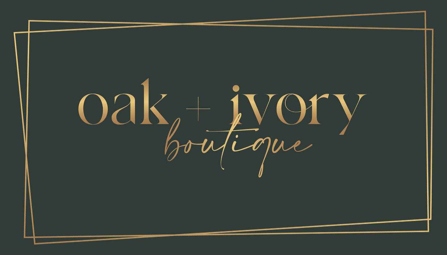oak + ivory boutique gift card