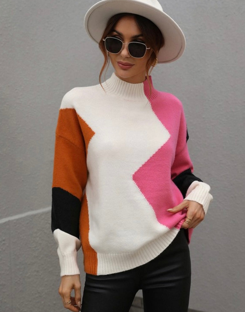 Aspen Colorblock Sweater