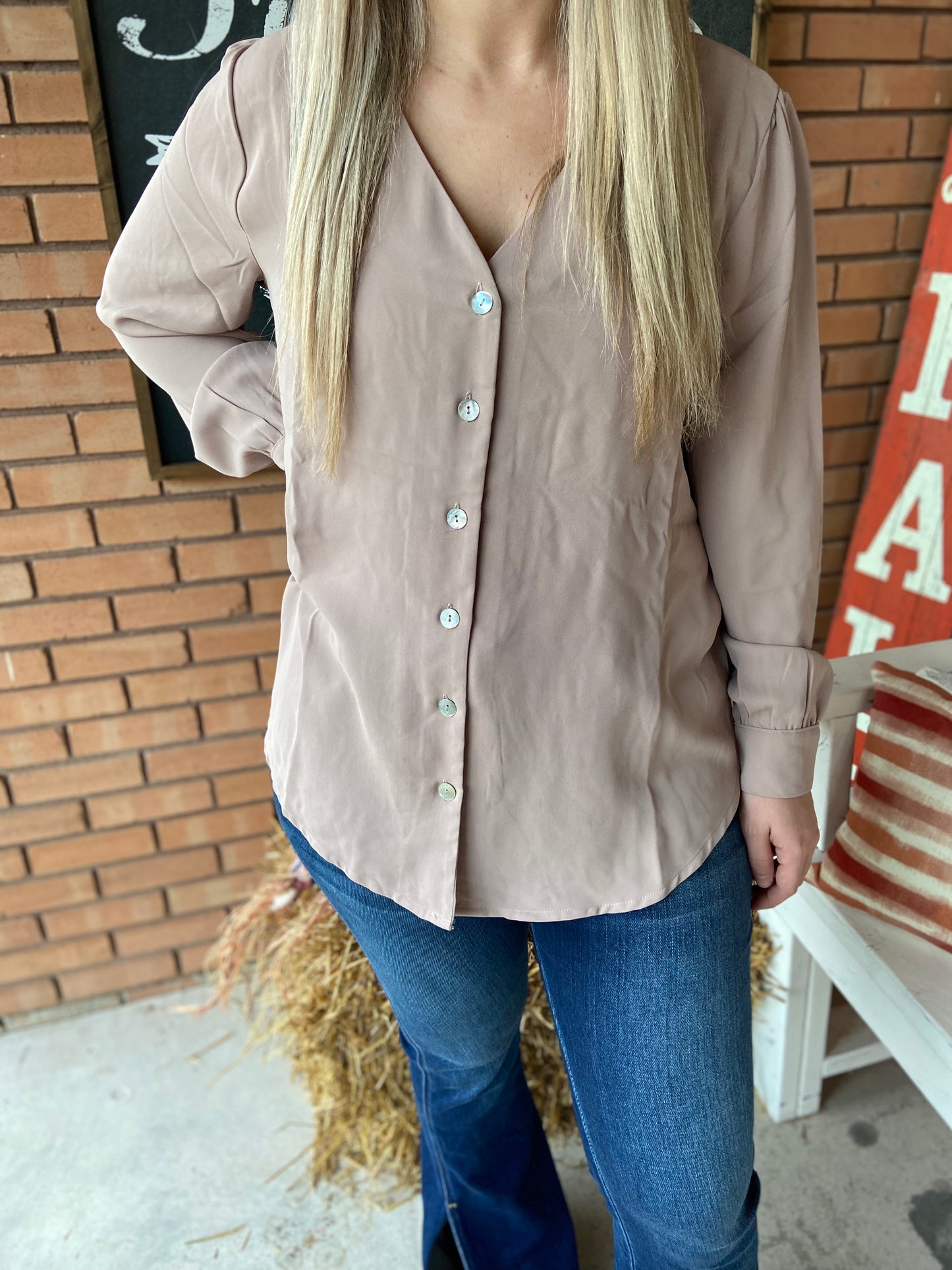Ruthie Button Up Top